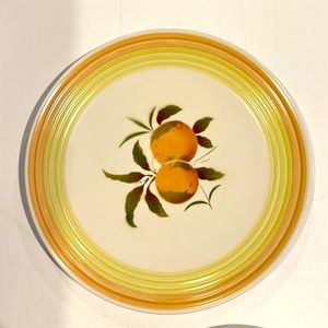 Vintage Harmony House Tangerine serving platter